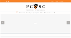 Desktop Screenshot of princetonsocal.org