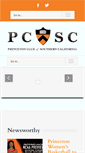 Mobile Screenshot of princetonsocal.org